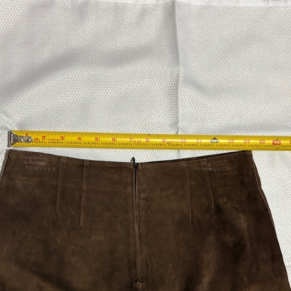 Siena Studio leather Dark Brown Maxi Skirt - Picture 10 of 13